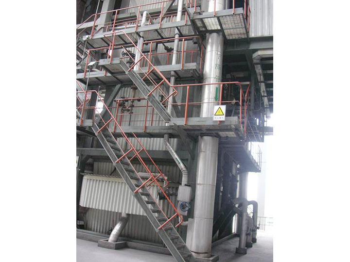 Waste heat boiler in the steel industry